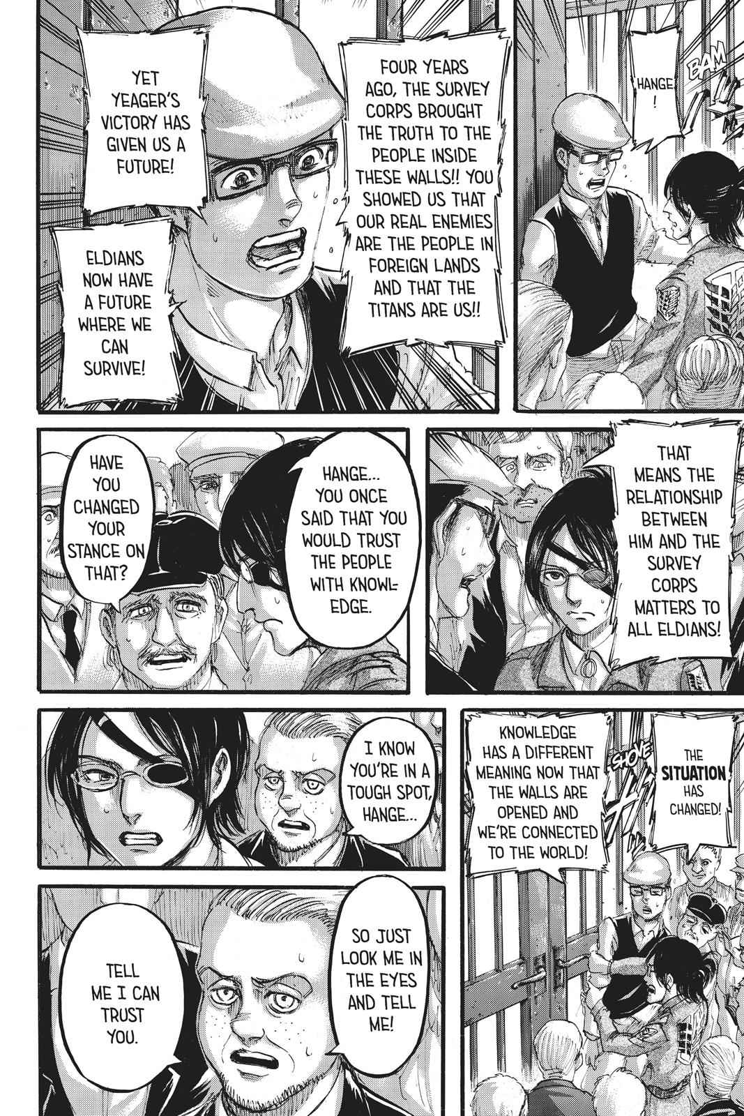 Shingeki no Kyojin - Attack on Titan Chap 109 - Next Chap 110
