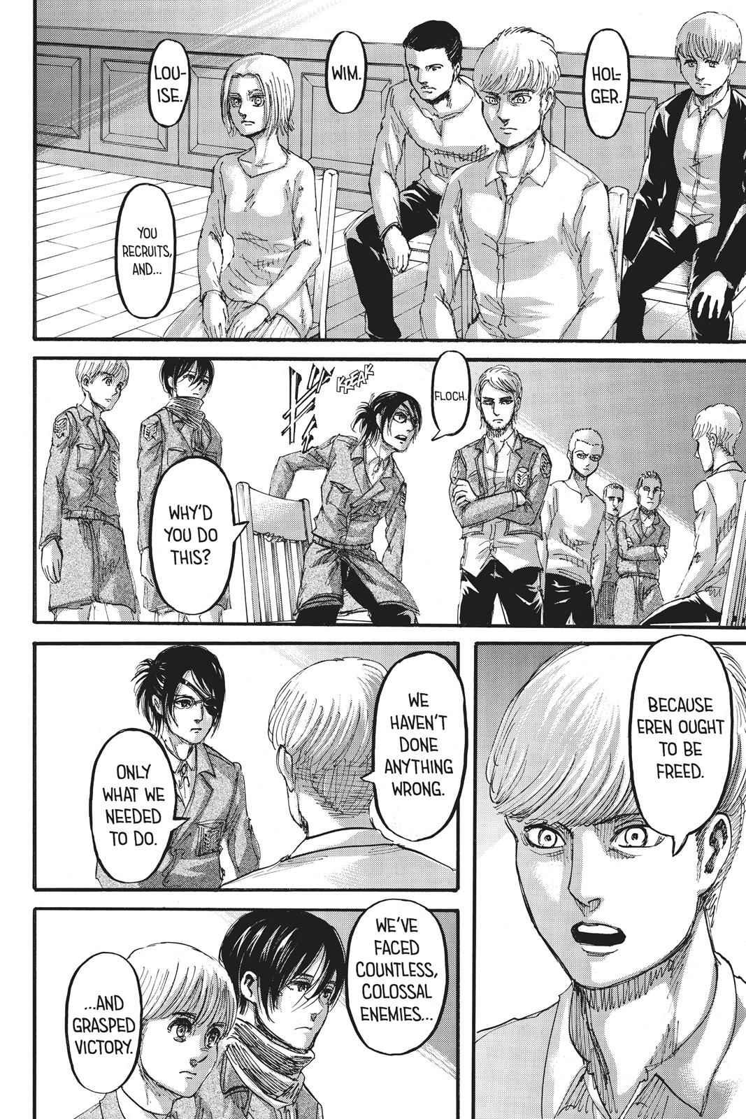 Shingeki no Kyojin - Attack on Titan Chap 109 - Next Chap 110