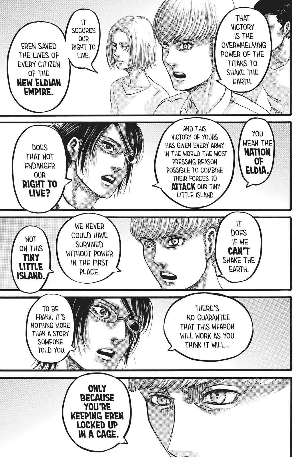 Shingeki no Kyojin - Attack on Titan Chap 109 - Next Chap 110