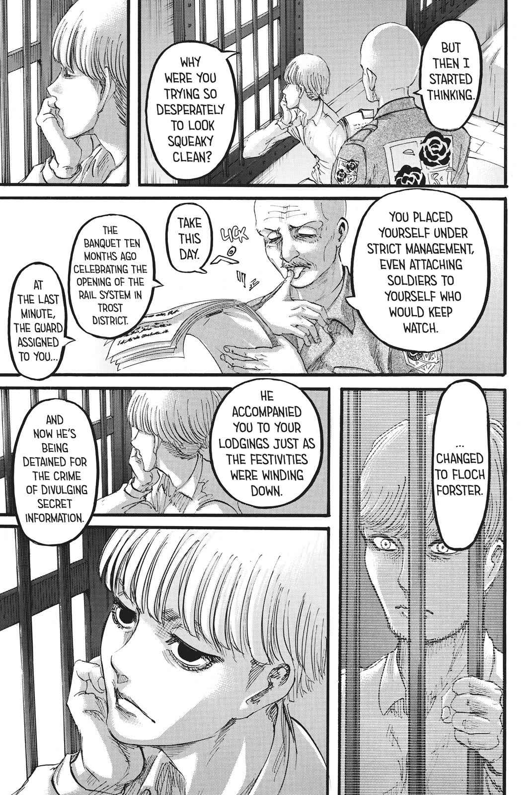 Shingeki no Kyojin - Attack on Titan Chap 109 - Next Chap 110