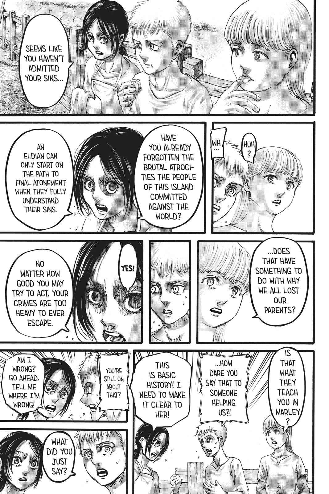 Shingeki no Kyojin - Attack on Titan Chap 109 - Next Chap 110