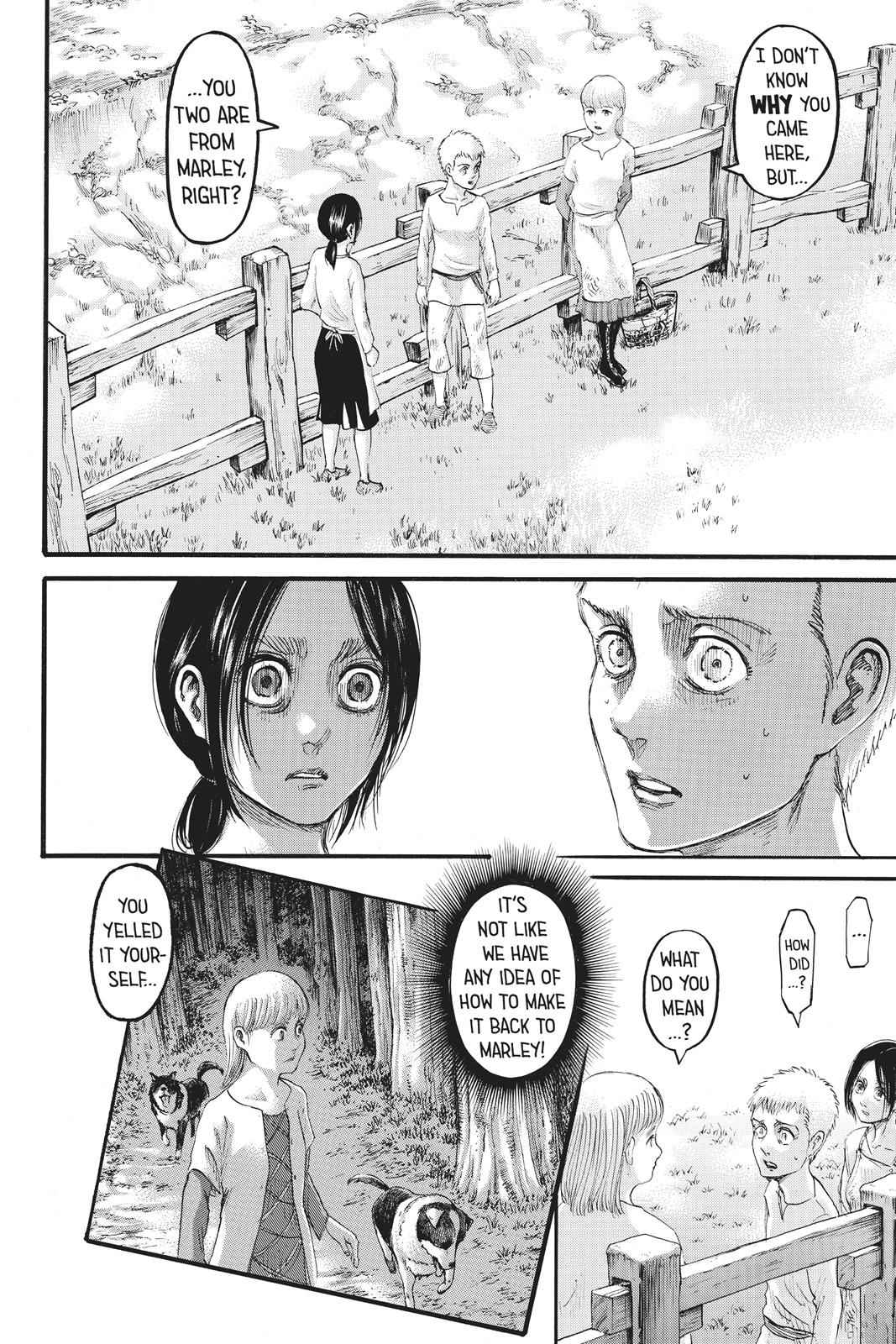 Shingeki no Kyojin - Attack on Titan Chap 109 - Next Chap 110