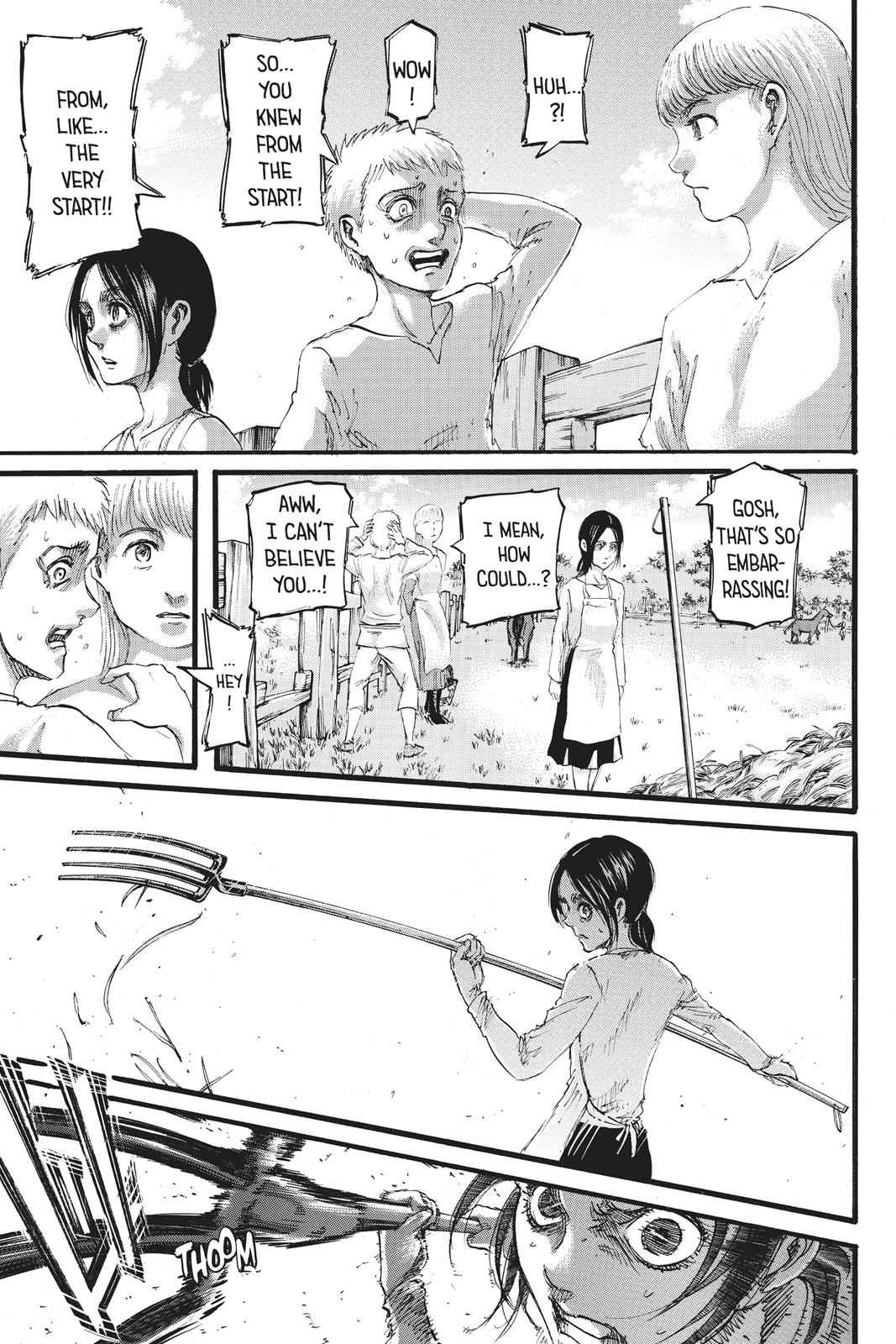 Shingeki no Kyojin - Attack on Titan Chap 109 - Next Chap 110