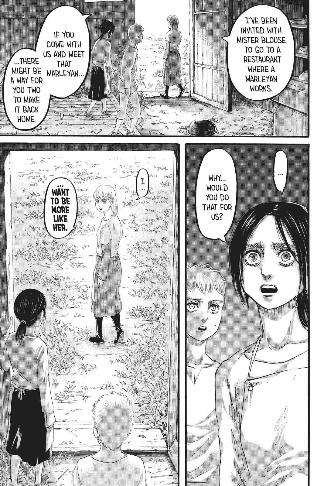 Shingeki no Kyojin - Attack on Titan Chap 109 - Next Chap 110