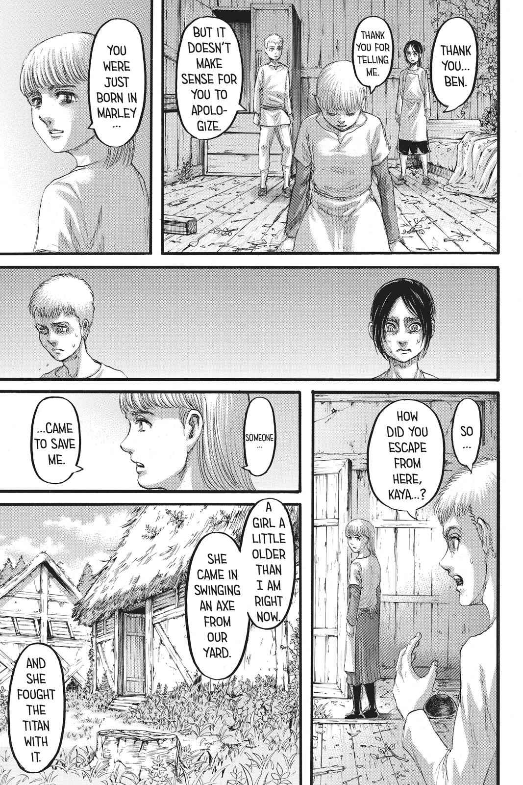 Shingeki no Kyojin - Attack on Titan Chap 109 - Next Chap 110