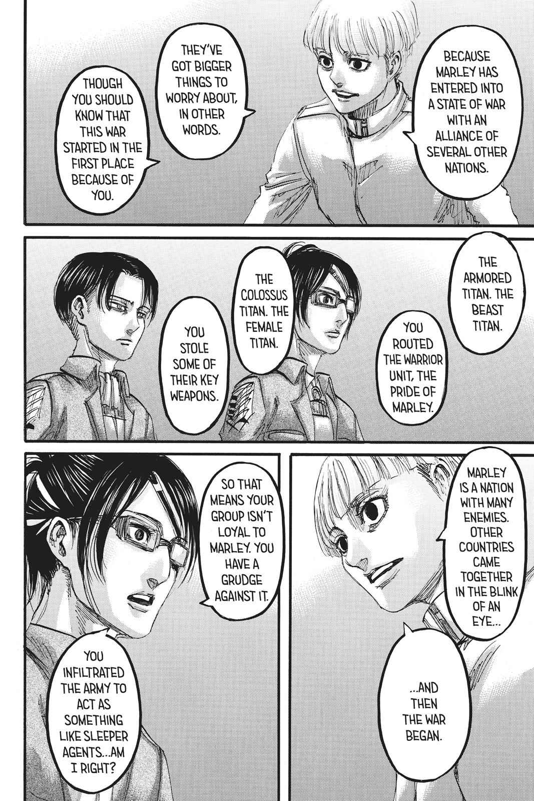 Shingeki no Kyojin - Attack on Titan Chap 106 - Next Chap 107
