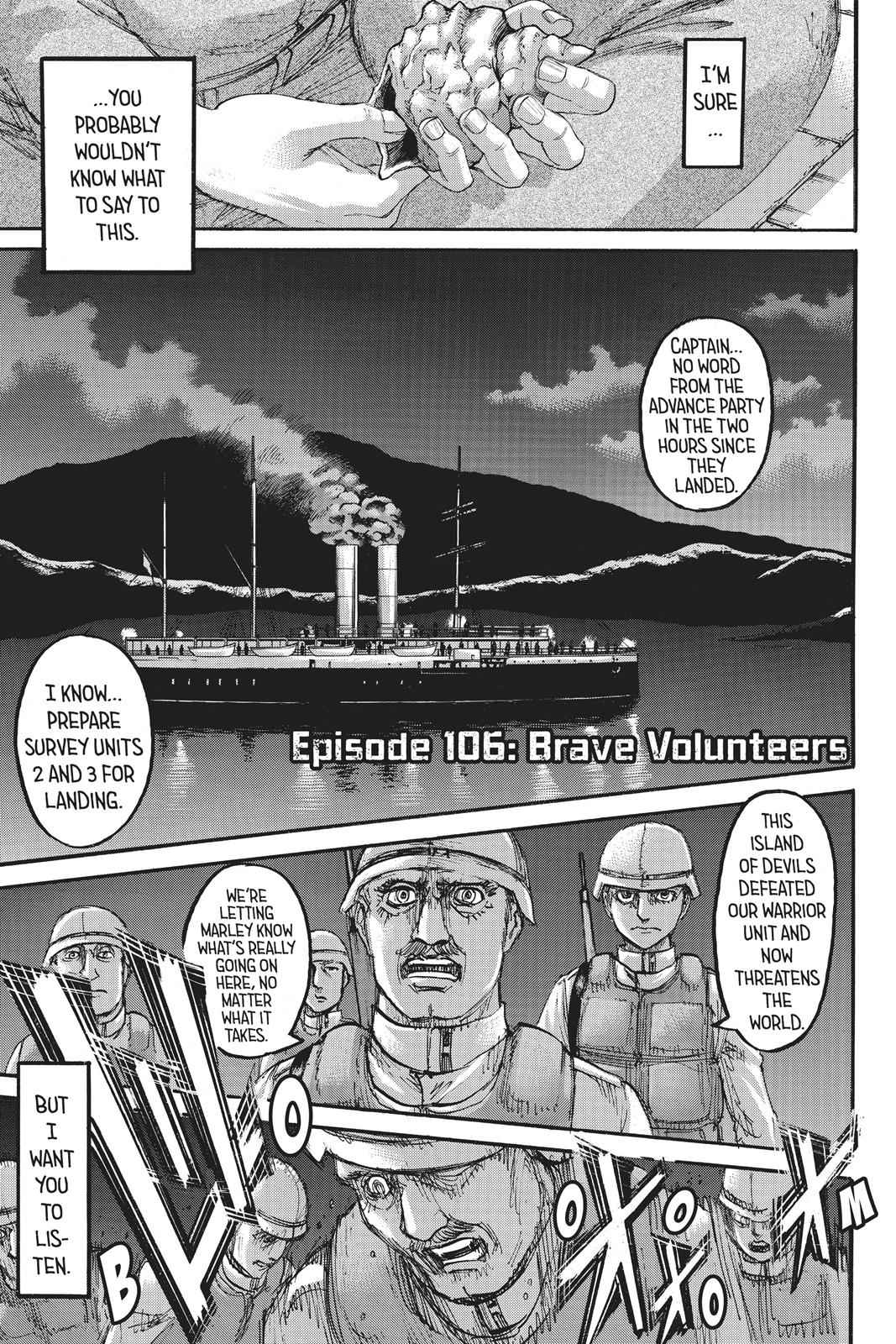 Shingeki no Kyojin - Attack on Titan Chap 106 - Next Chap 107
