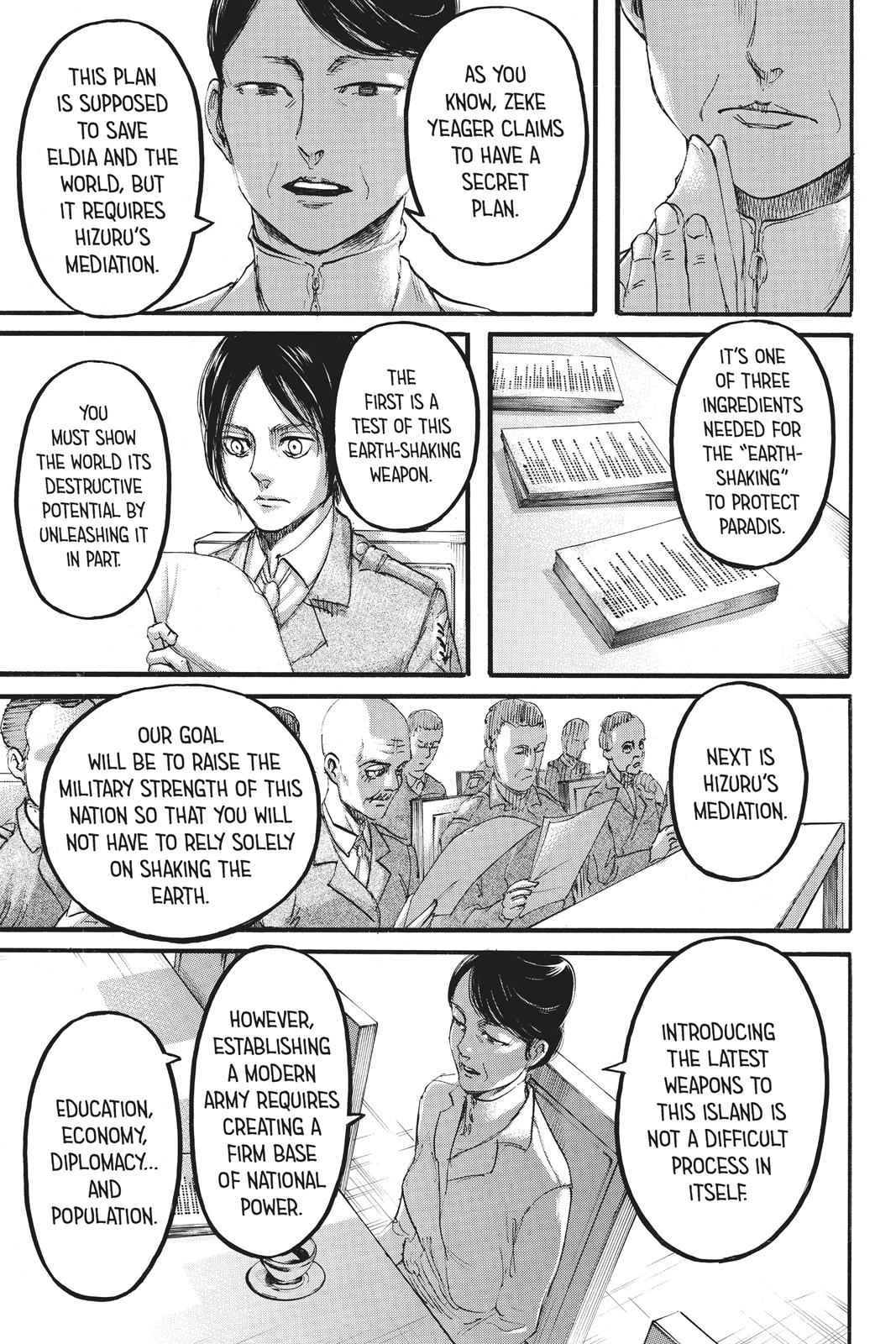 Shingeki no Kyojin - Attack on Titan Chap 107 - Next Chap 108