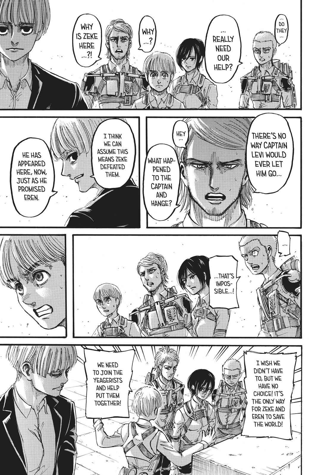 Shingeki no Kyojin - Attack on Titan Chap 118 - Next Chap 119