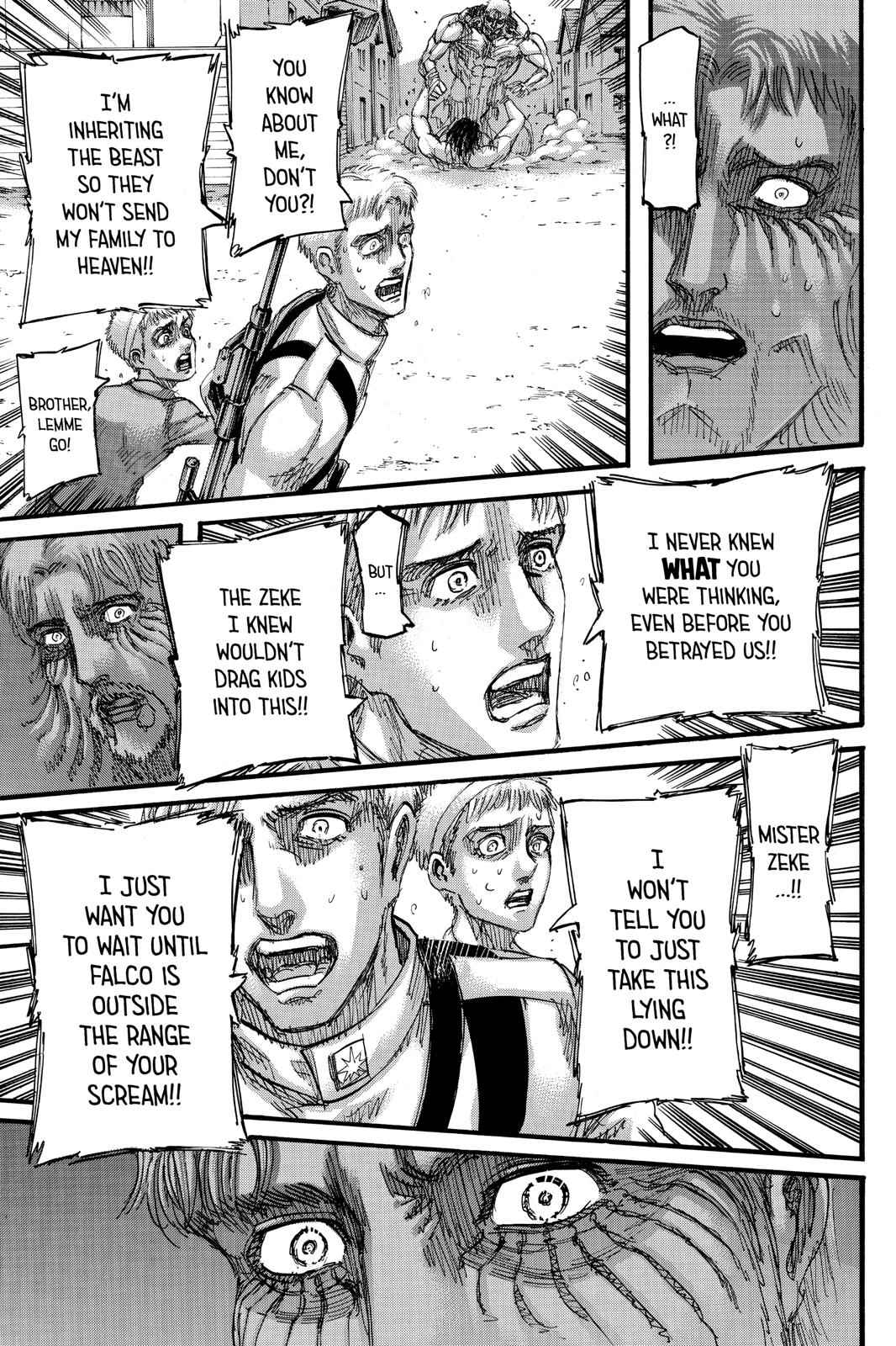 Shingeki no Kyojin - Attack on Titan Chap 119 - Next Chap 120