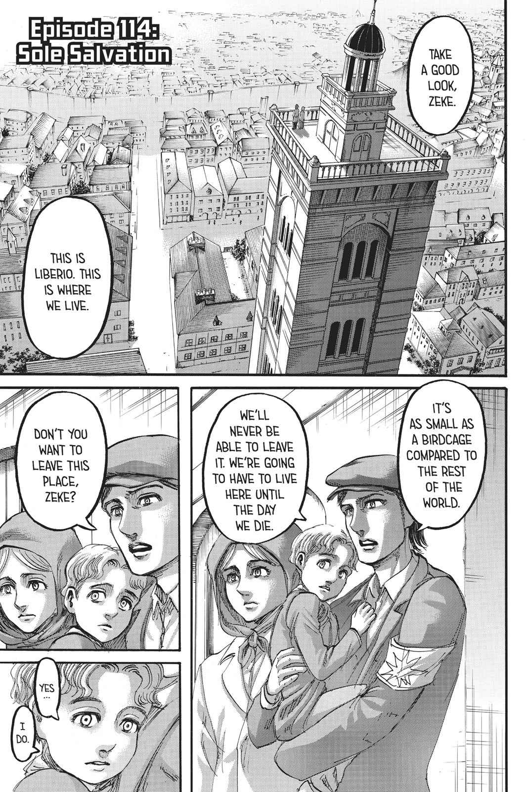 Shingeki no Kyojin - Attack on Titan Chap 114 - Next Chap 115