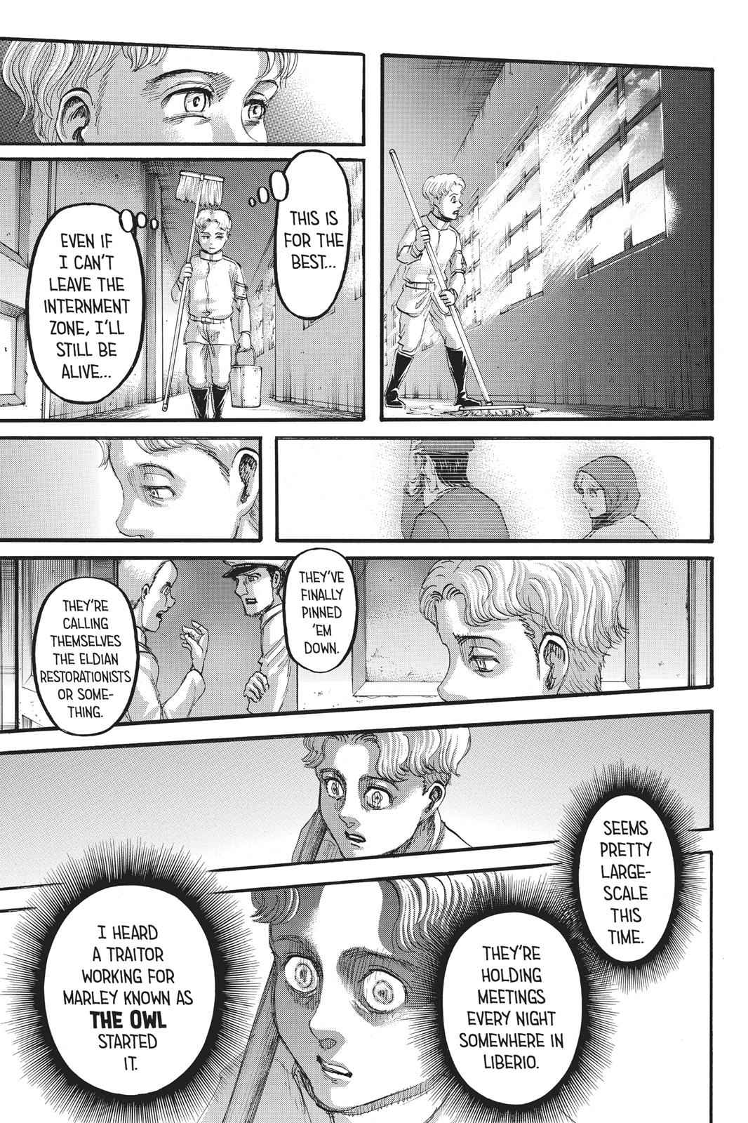 Shingeki no Kyojin - Attack on Titan Chap 114 - Next Chap 115