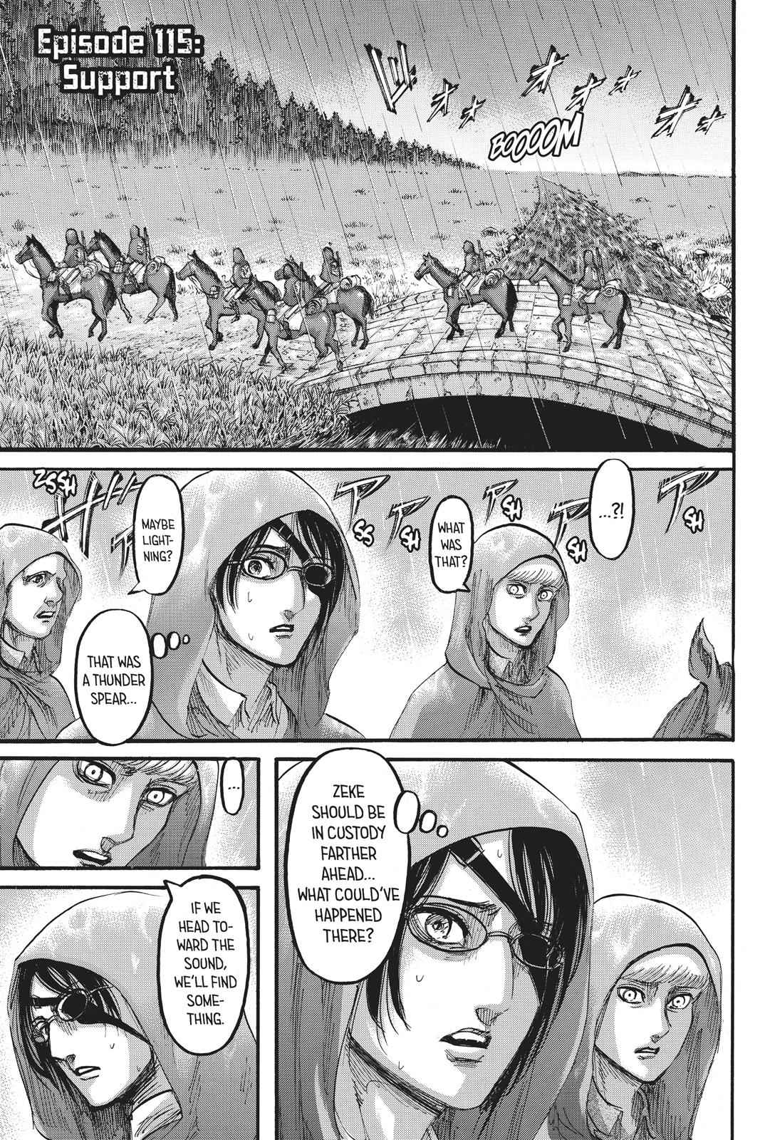 Shingeki no Kyojin - Attack on Titan Chap 115 - Next Chap 116
