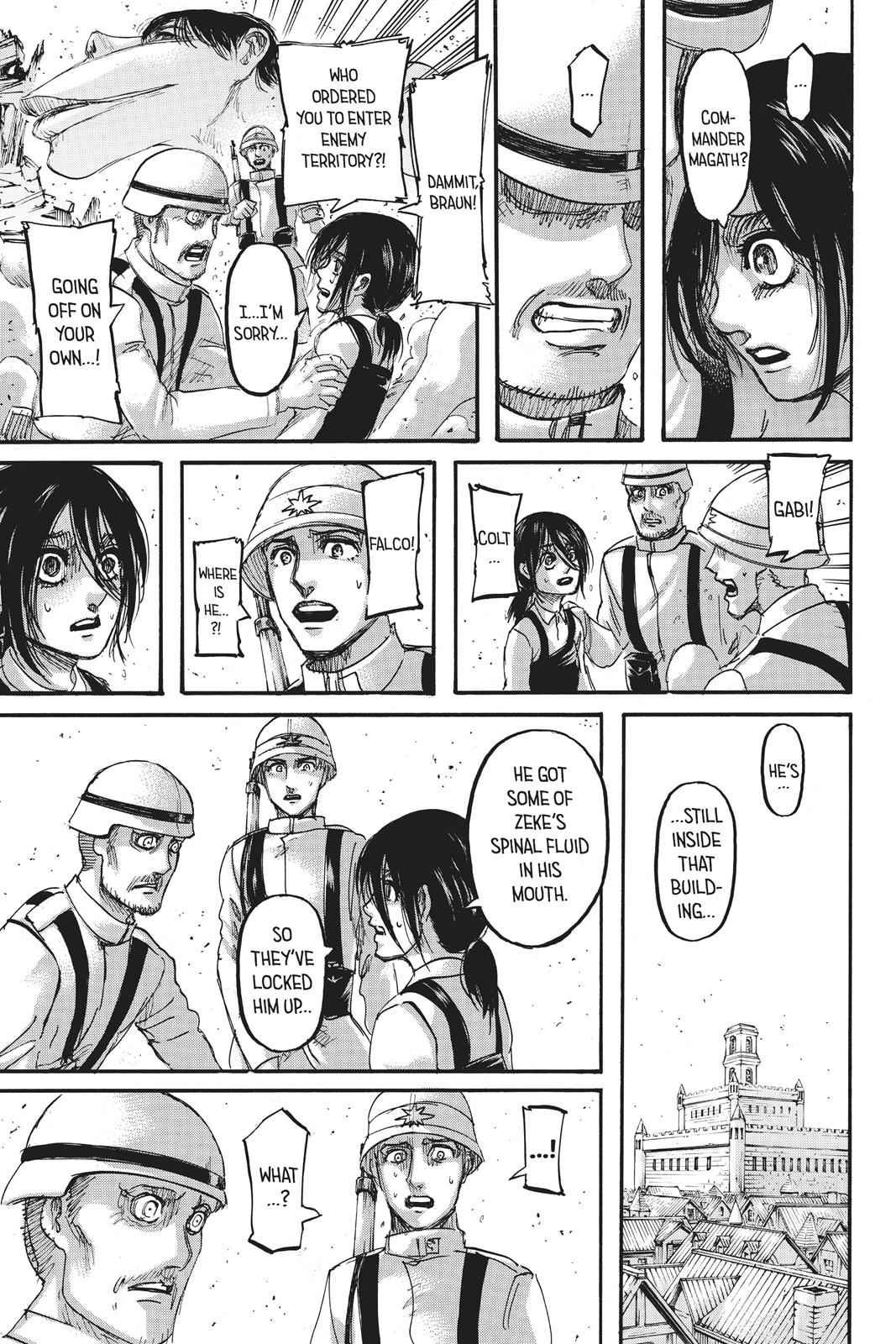 Shingeki no Kyojin - Attack on Titan Chap 117 - Next Chap 118