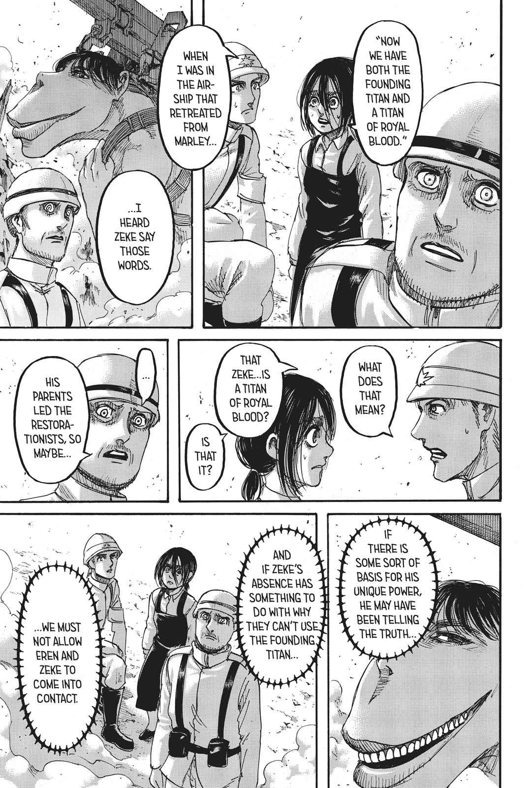 Shingeki no Kyojin - Attack on Titan Chap 117 - Next Chap 118