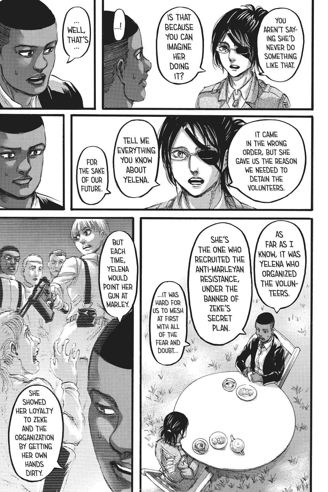 Shingeki no Kyojin - Attack on Titan Chap 110 - Next Chap 111