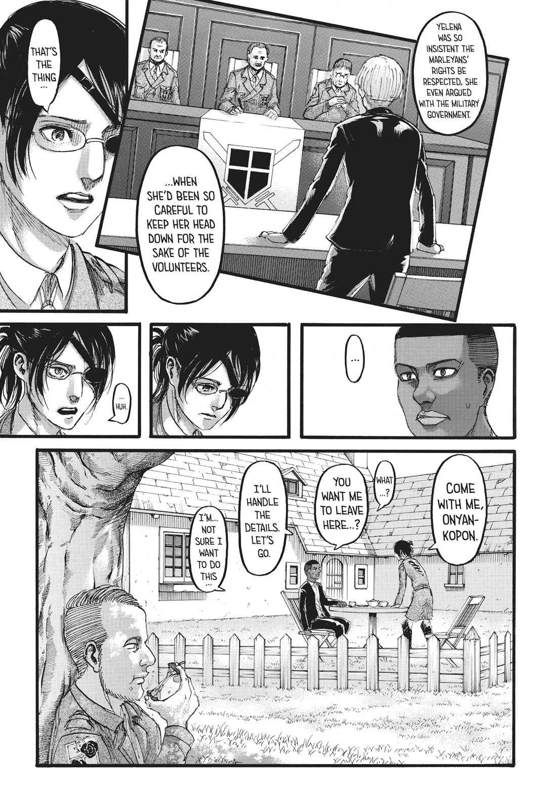 Shingeki no Kyojin - Attack on Titan Chap 110 - Next Chap 111