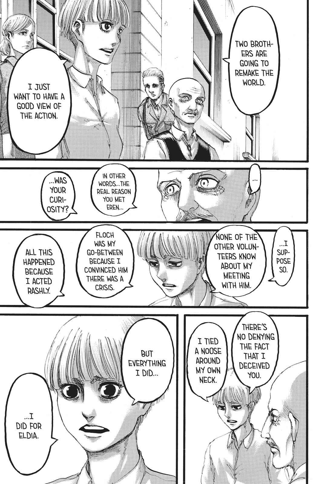 Shingeki no Kyojin - Attack on Titan Chap 110 - Next Chap 111