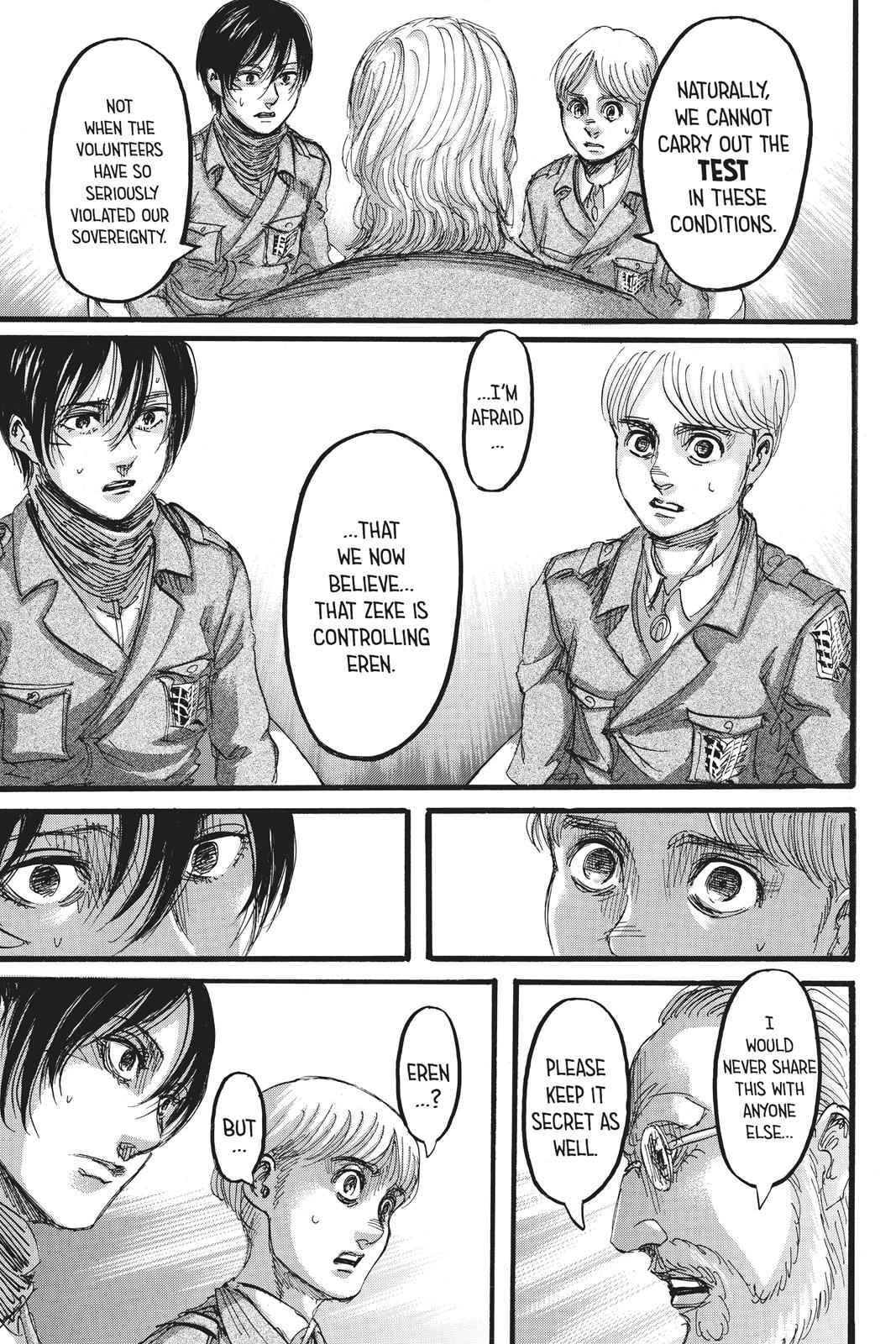 Shingeki no Kyojin - Attack on Titan Chap 110 - Next Chap 111
