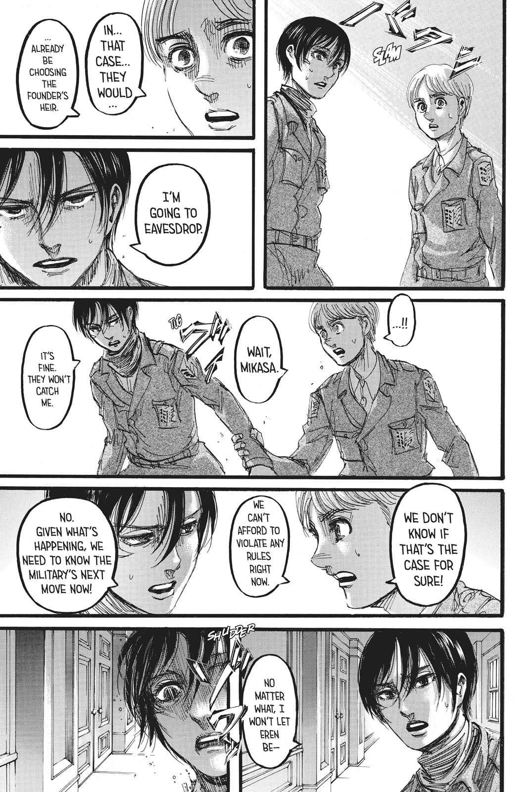 Shingeki no Kyojin - Attack on Titan Chap 110 - Next Chap 111