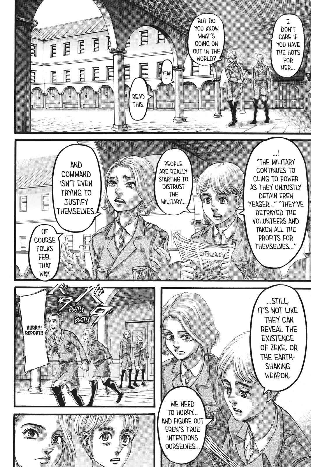 Shingeki no Kyojin - Attack on Titan Chap 110 - Next Chap 111