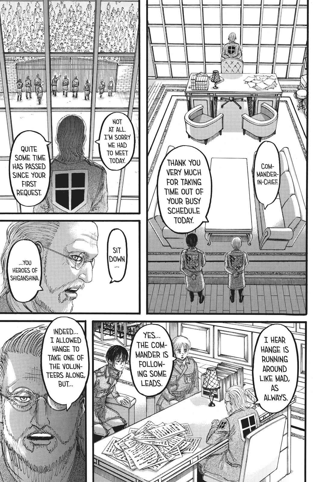 Shingeki no Kyojin - Attack on Titan Chap 110 - Next Chap 111