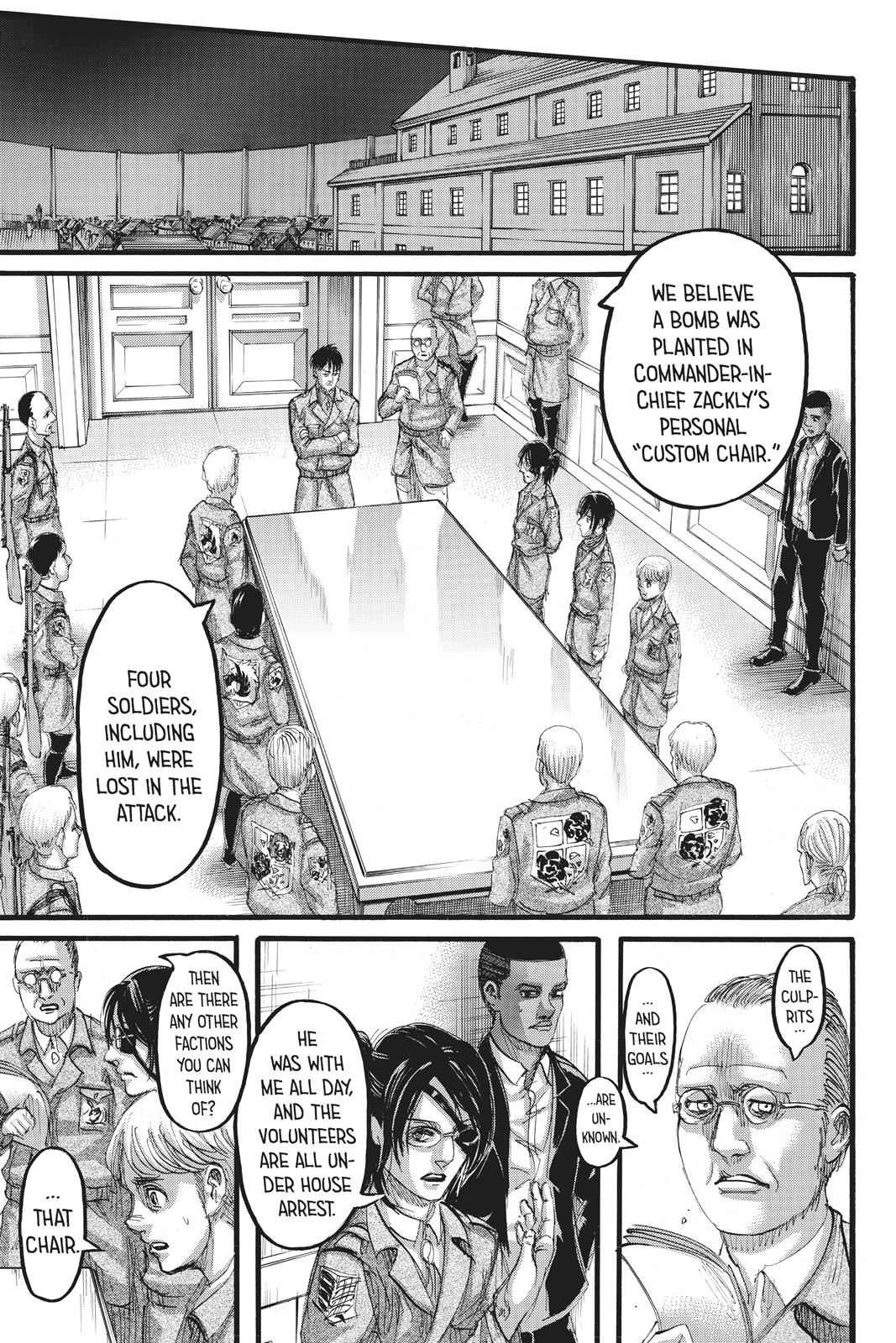Shingeki no Kyojin - Attack on Titan Chap 110 - Next Chap 111