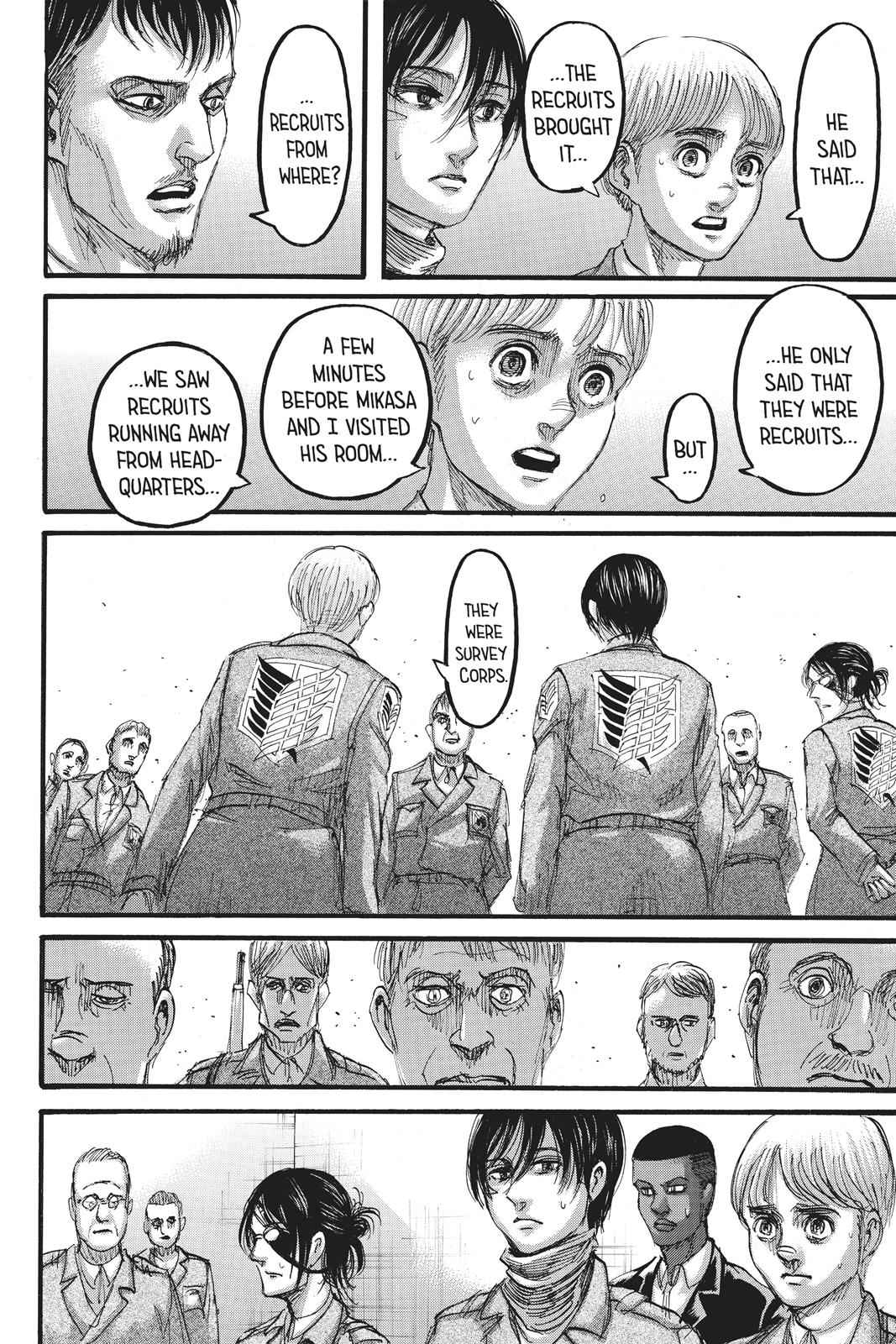 Shingeki no Kyojin - Attack on Titan Chap 110 - Next Chap 111