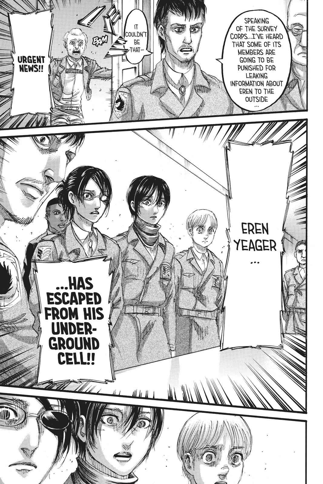 Shingeki no Kyojin - Attack on Titan Chap 110 - Next Chap 111