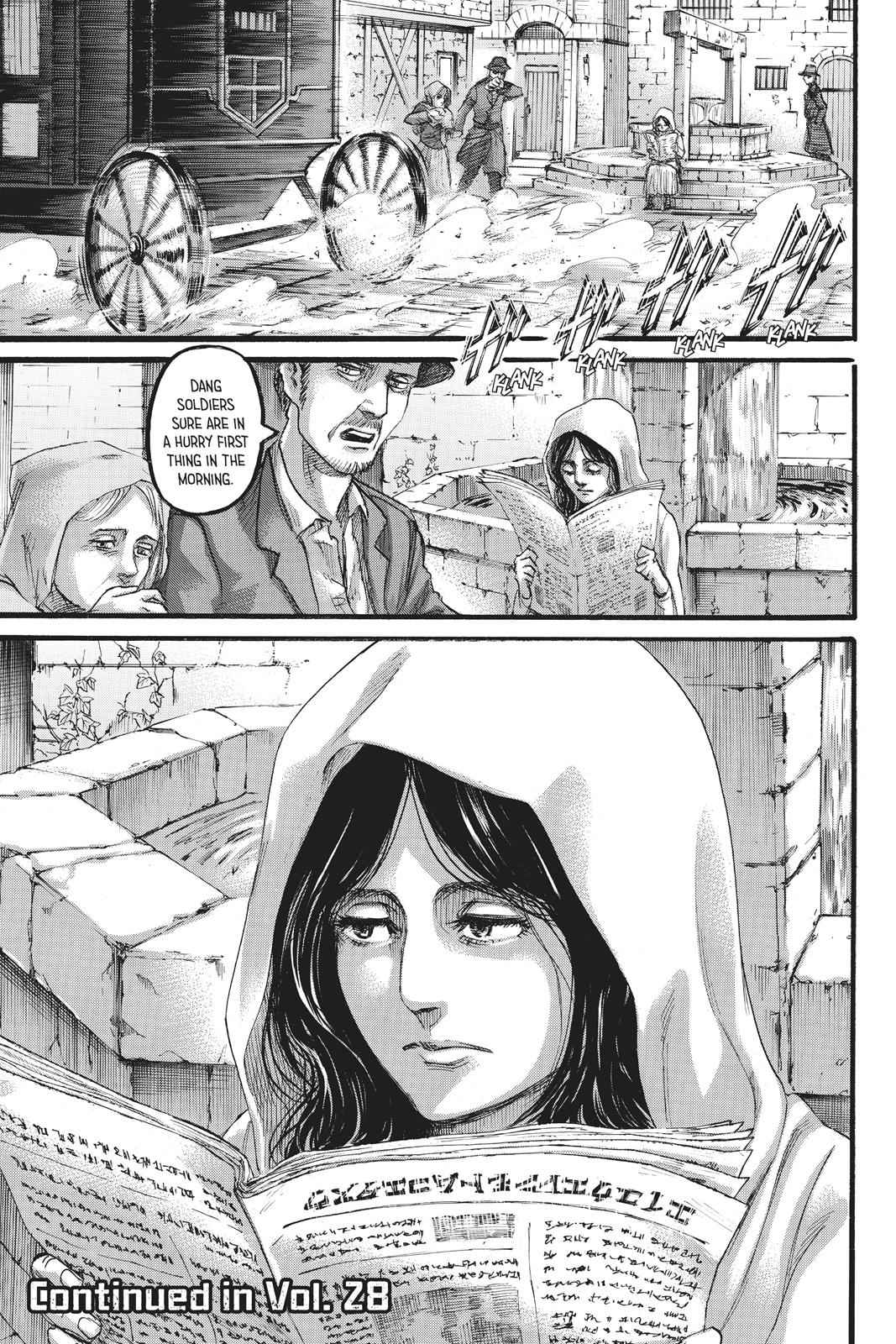 Shingeki no Kyojin - Attack on Titan Chap 110 - Next Chap 111