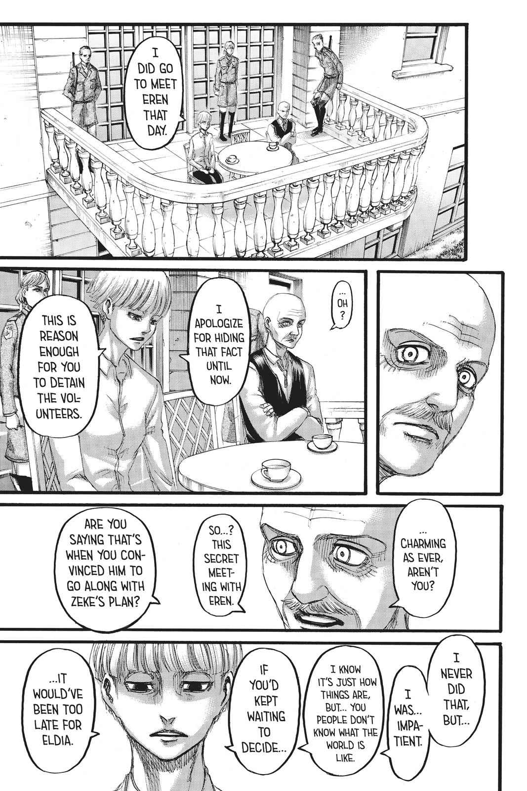 Shingeki no Kyojin - Attack on Titan Chap 110 - Next Chap 111