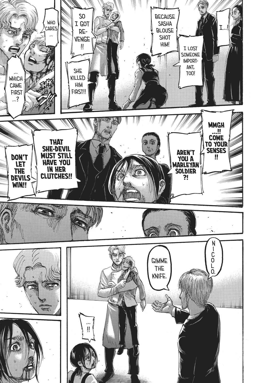 Shingeki no Kyojin - Attack on Titan Chap 111 - Next Chap 112