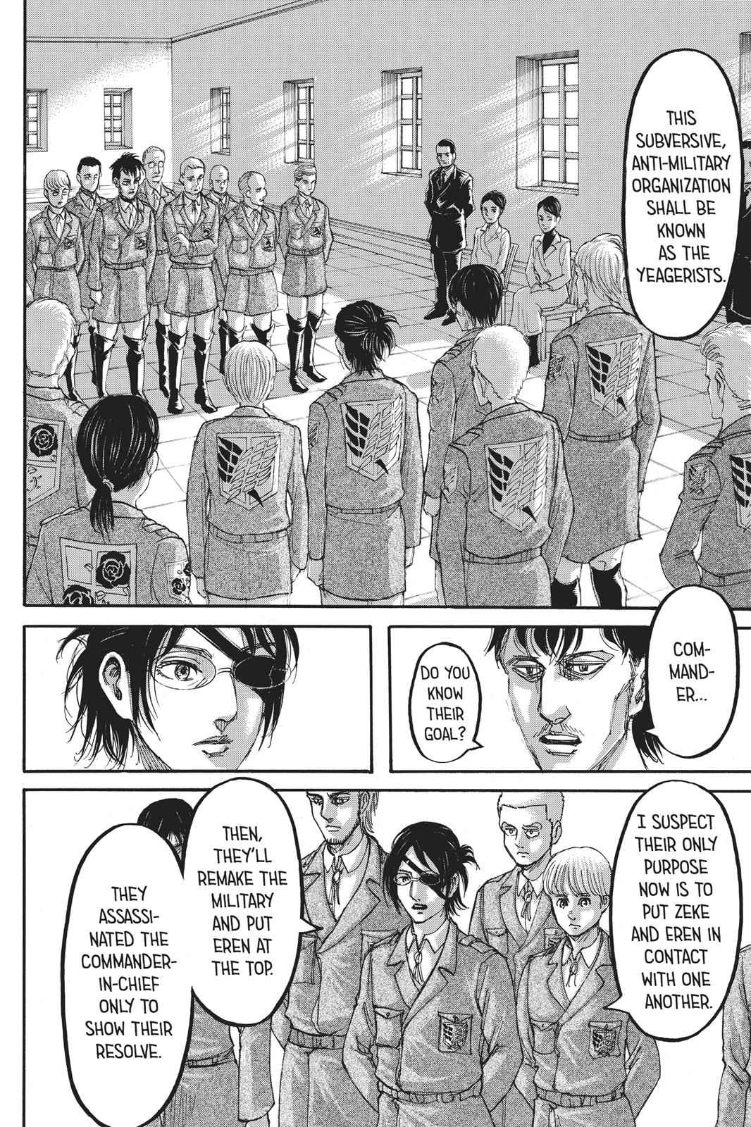 Shingeki no Kyojin - Attack on Titan Chap 111 - Next Chap 112