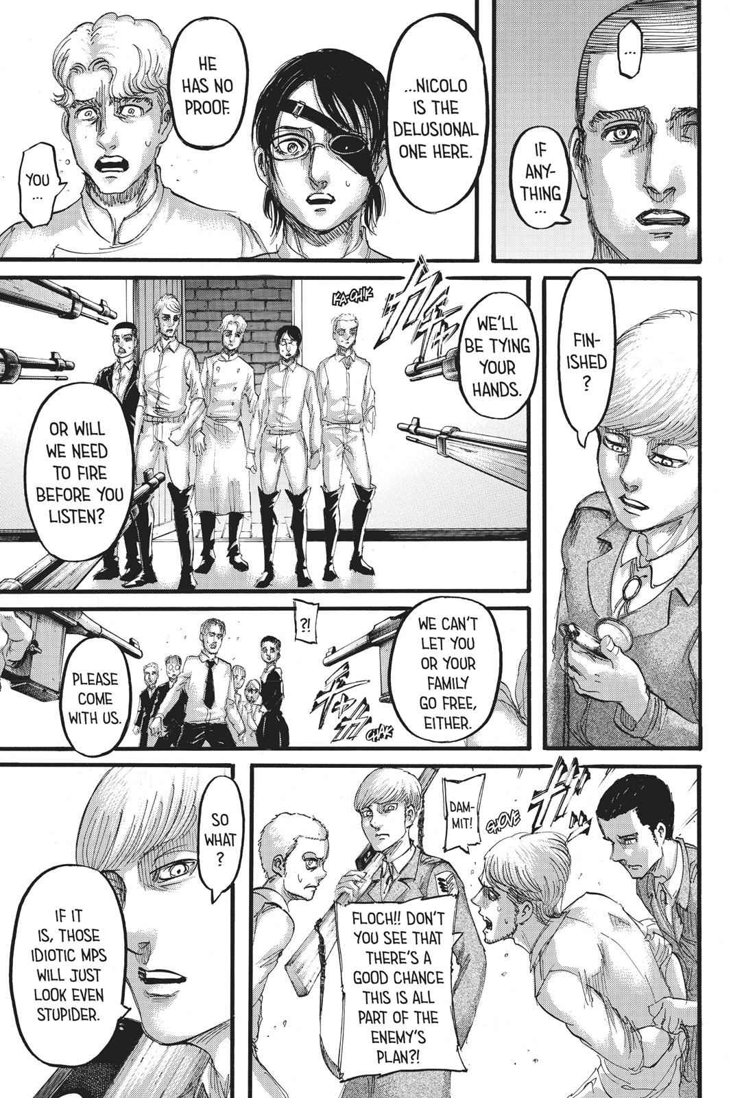 Shingeki no Kyojin - Attack on Titan Chap 112 - Next Chap 113