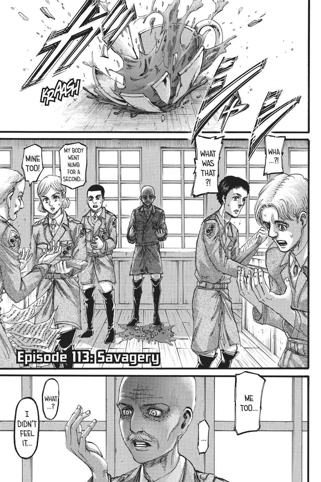 Shingeki no Kyojin - Attack on Titan Chap 113 - Next Chap 114