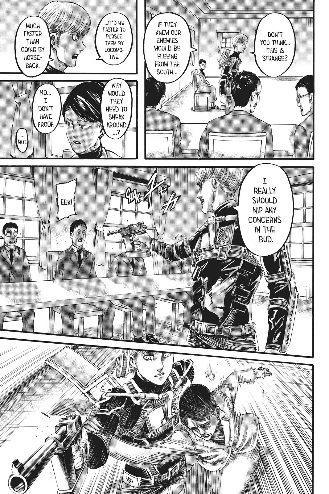 Shingeki no Kyojin - Attack on Titan Chap 128 - Next Chap 129
