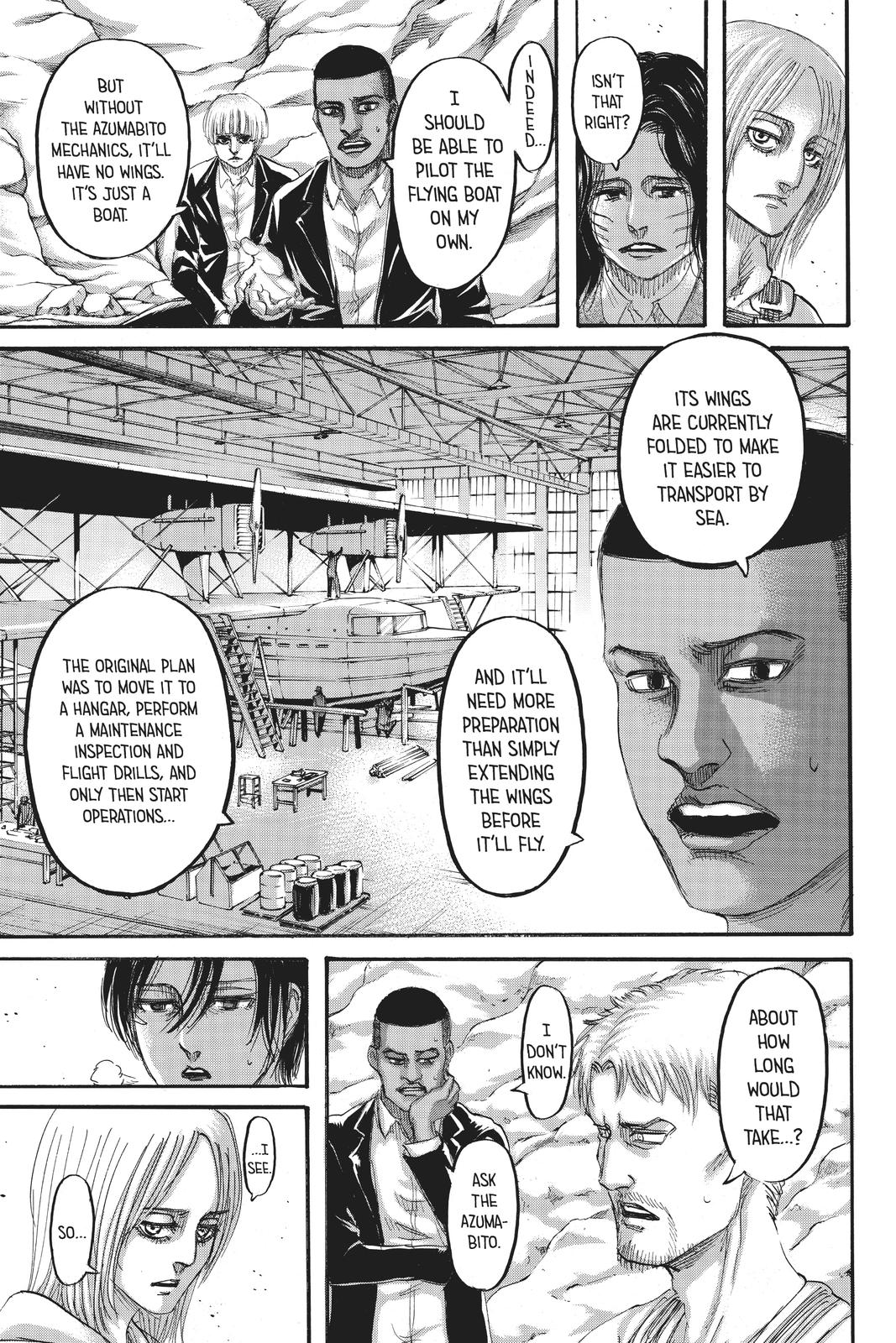 Shingeki no Kyojin - Attack on Titan Chap 128 - Next Chap 129