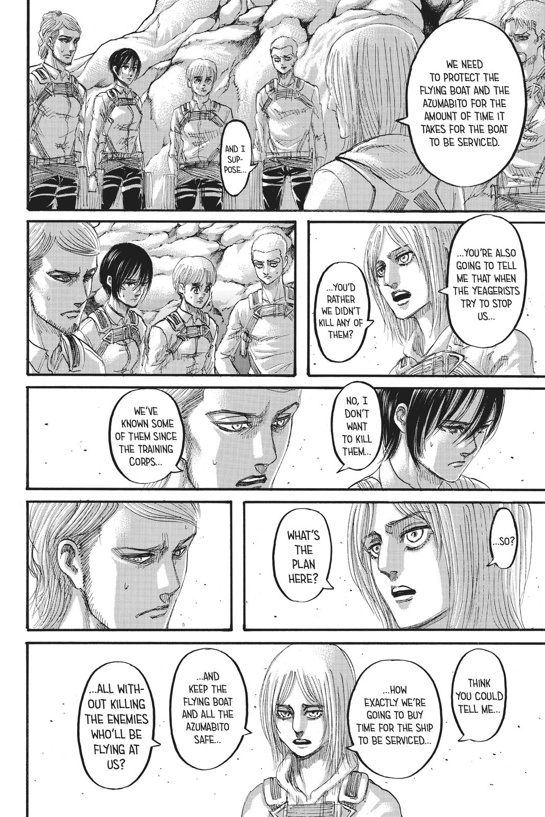 Shingeki no Kyojin - Attack on Titan Chap 128 - Next Chap 129