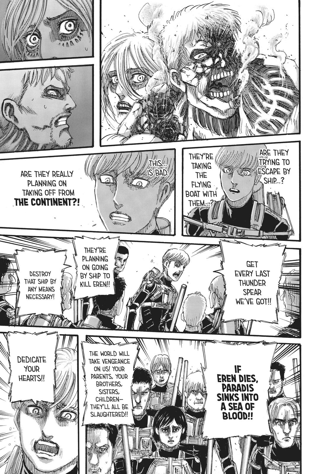 Shingeki no Kyojin - Attack on Titan Chap 129 - Next Chap 130