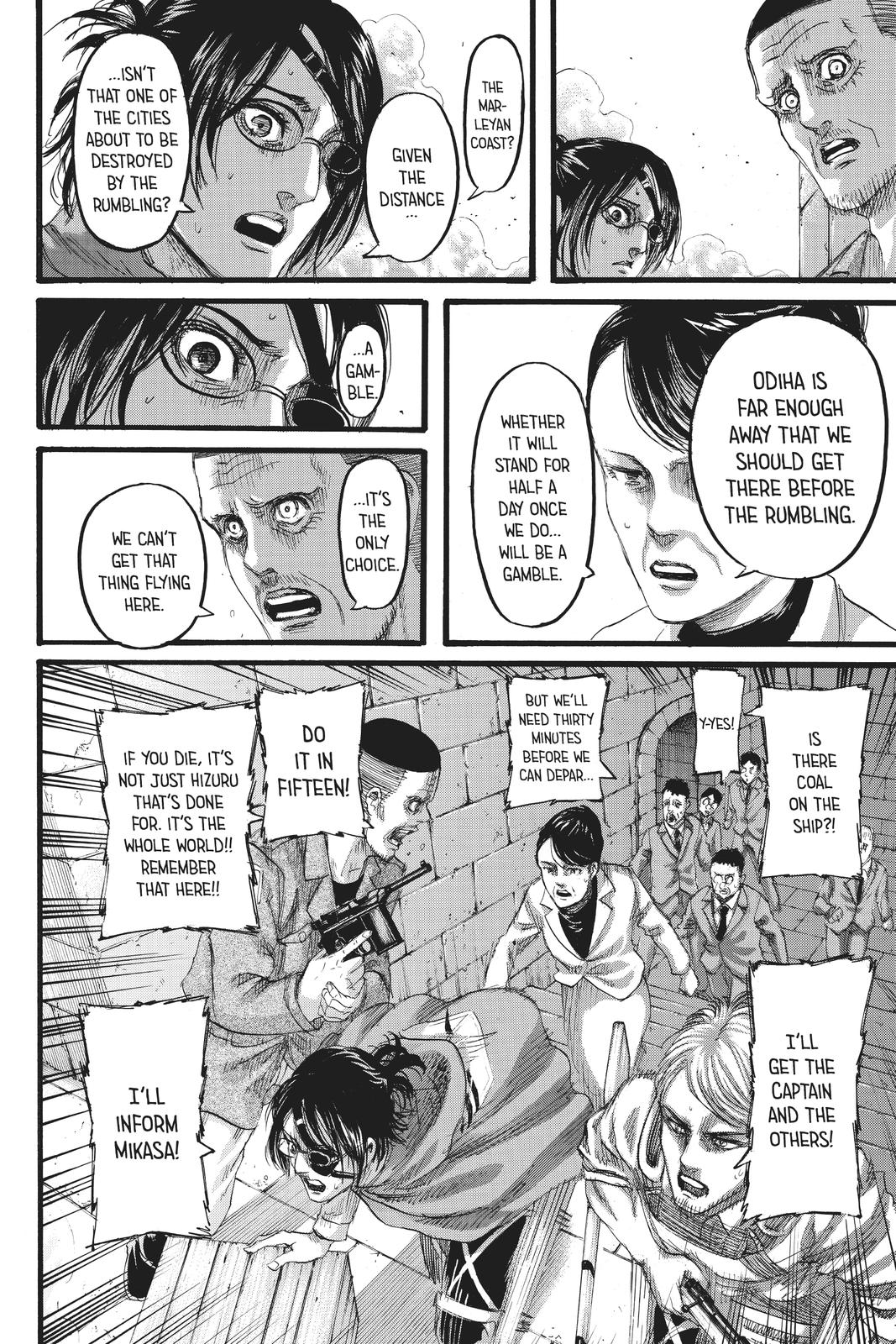 Shingeki no Kyojin - Attack on Titan Chap 129 - Next Chap 130