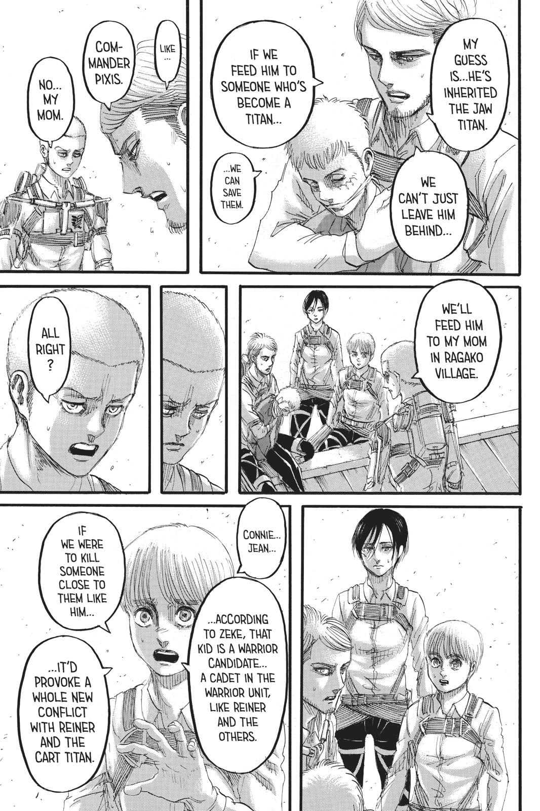 Shingeki no Kyojin - Attack on Titan Chap 124 - Next Chap 125
