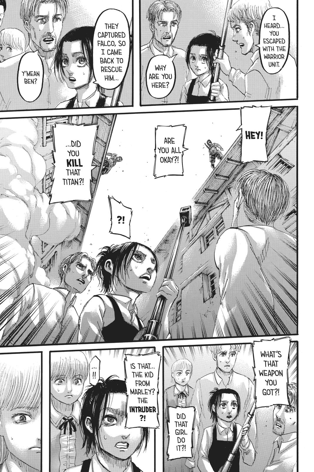 Shingeki no Kyojin - Attack on Titan Chap 124 - Next Chap 125
