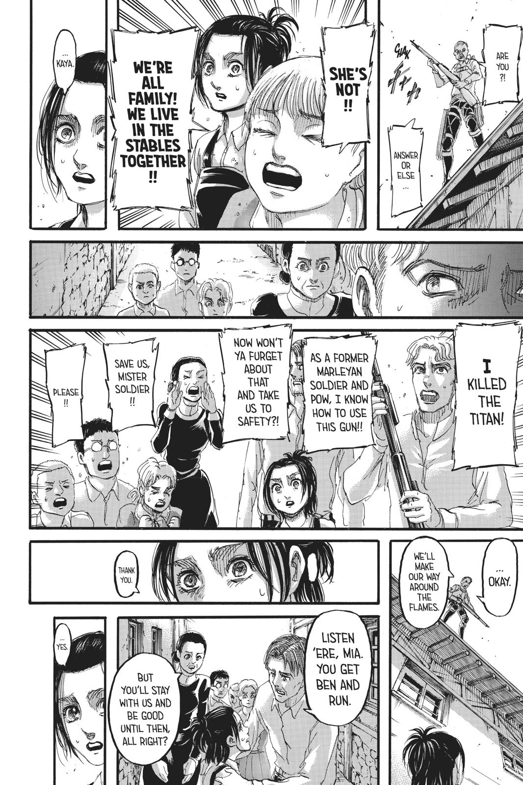 Shingeki no Kyojin - Attack on Titan Chap 124 - Next Chap 125