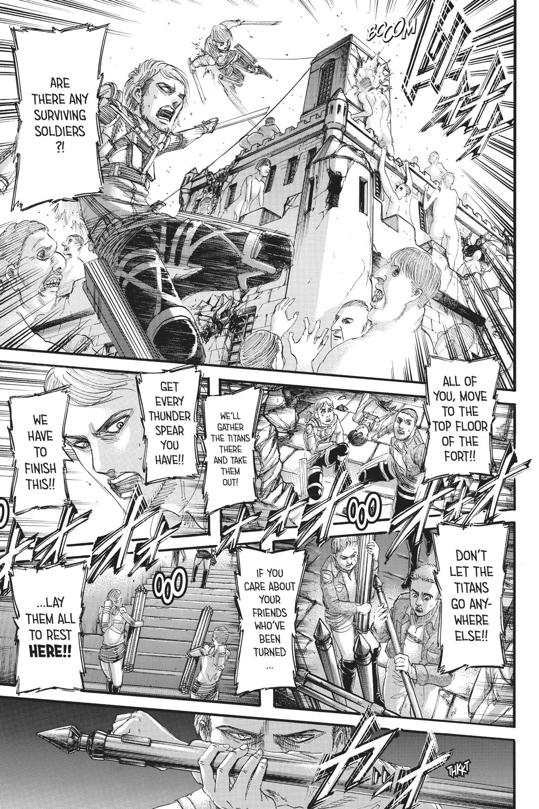 Shingeki no Kyojin - Attack on Titan Chap 124 - Next Chap 125