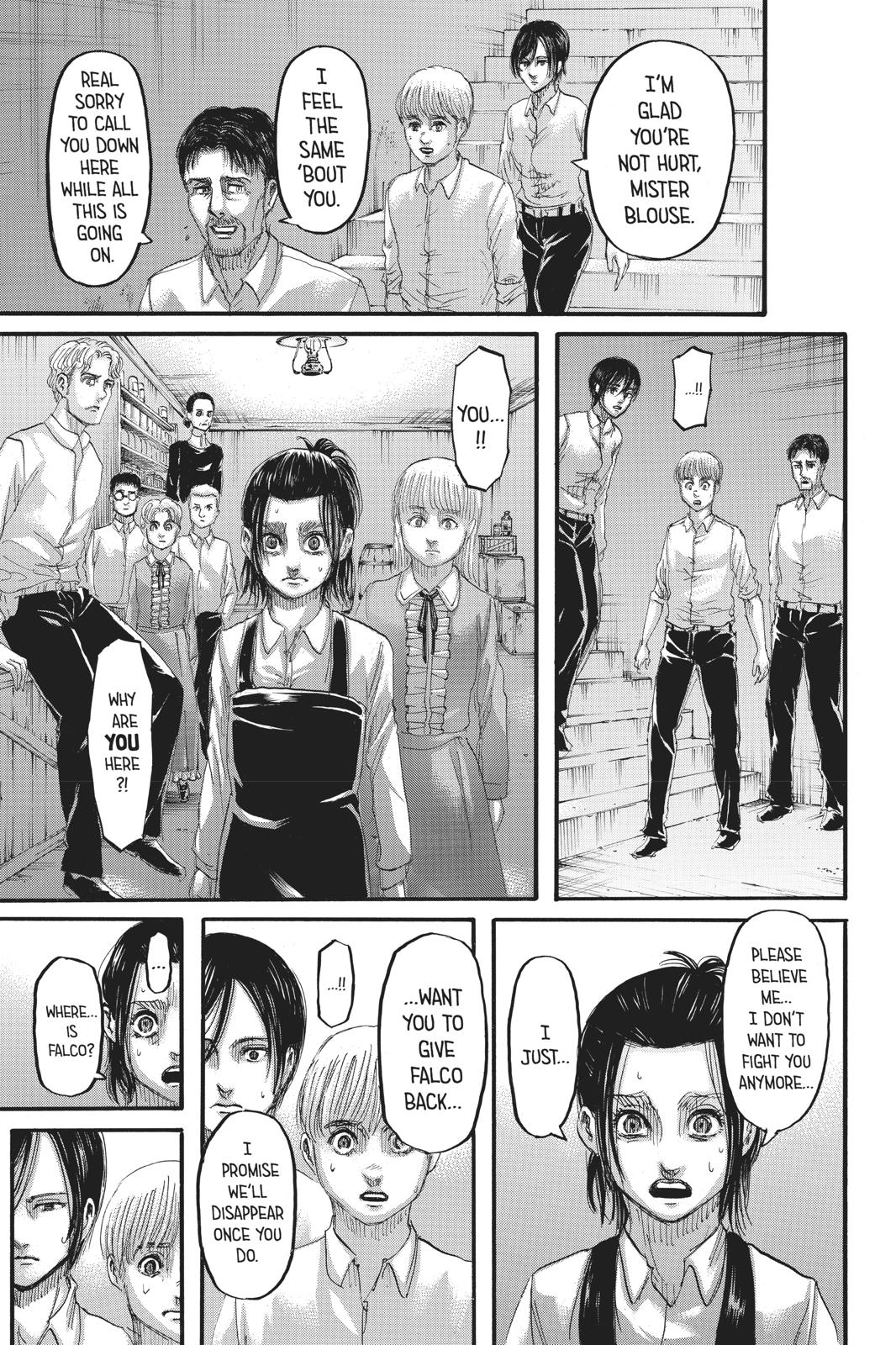 Shingeki no Kyojin - Attack on Titan Chap 124 - Next Chap 125