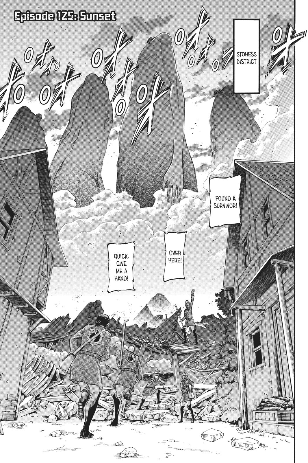 Shingeki no Kyojin - Attack on Titan Chap 125 - Next Chap 126