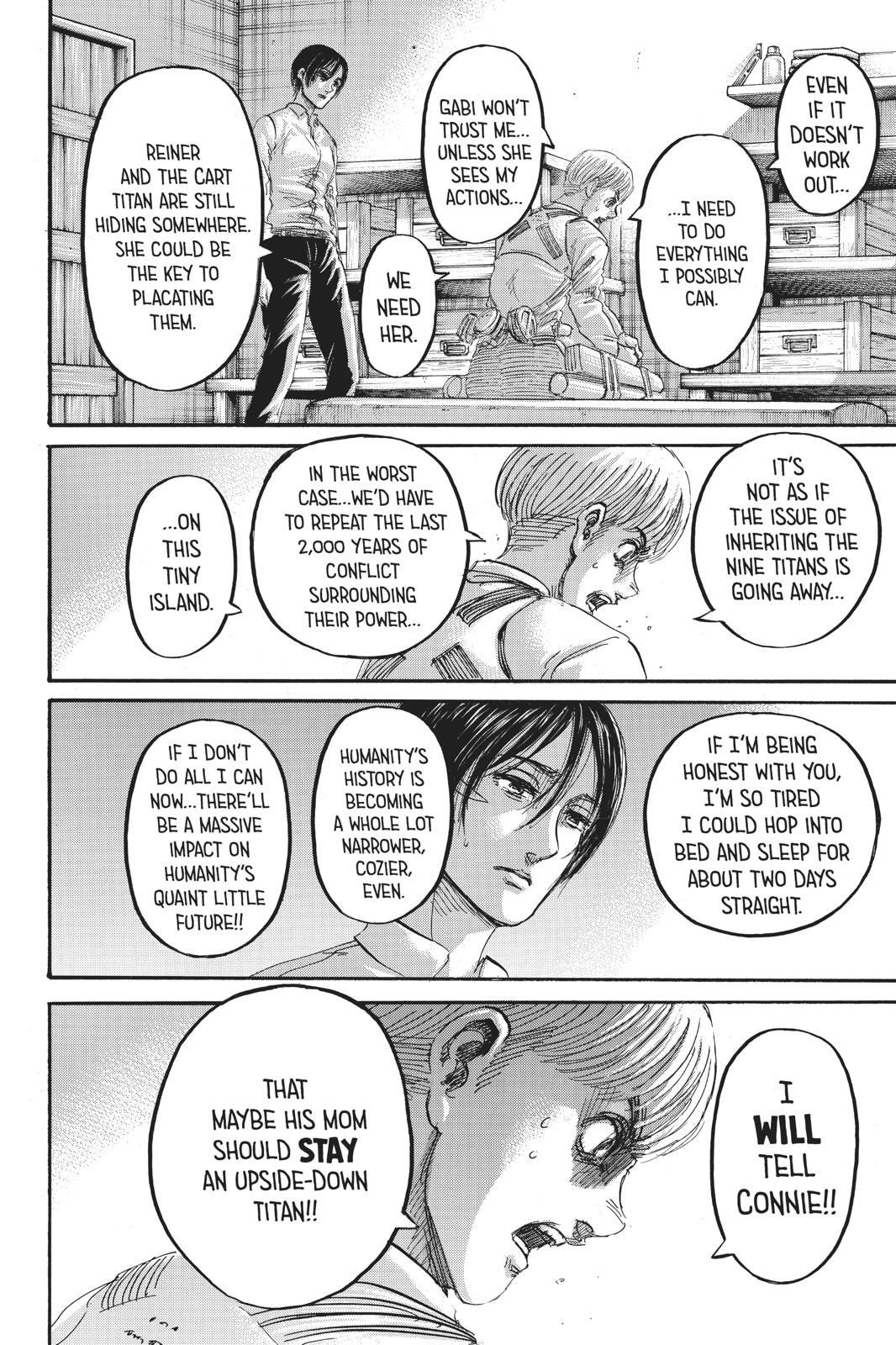 Shingeki no Kyojin - Attack on Titan Chap 125 - Next Chap 126