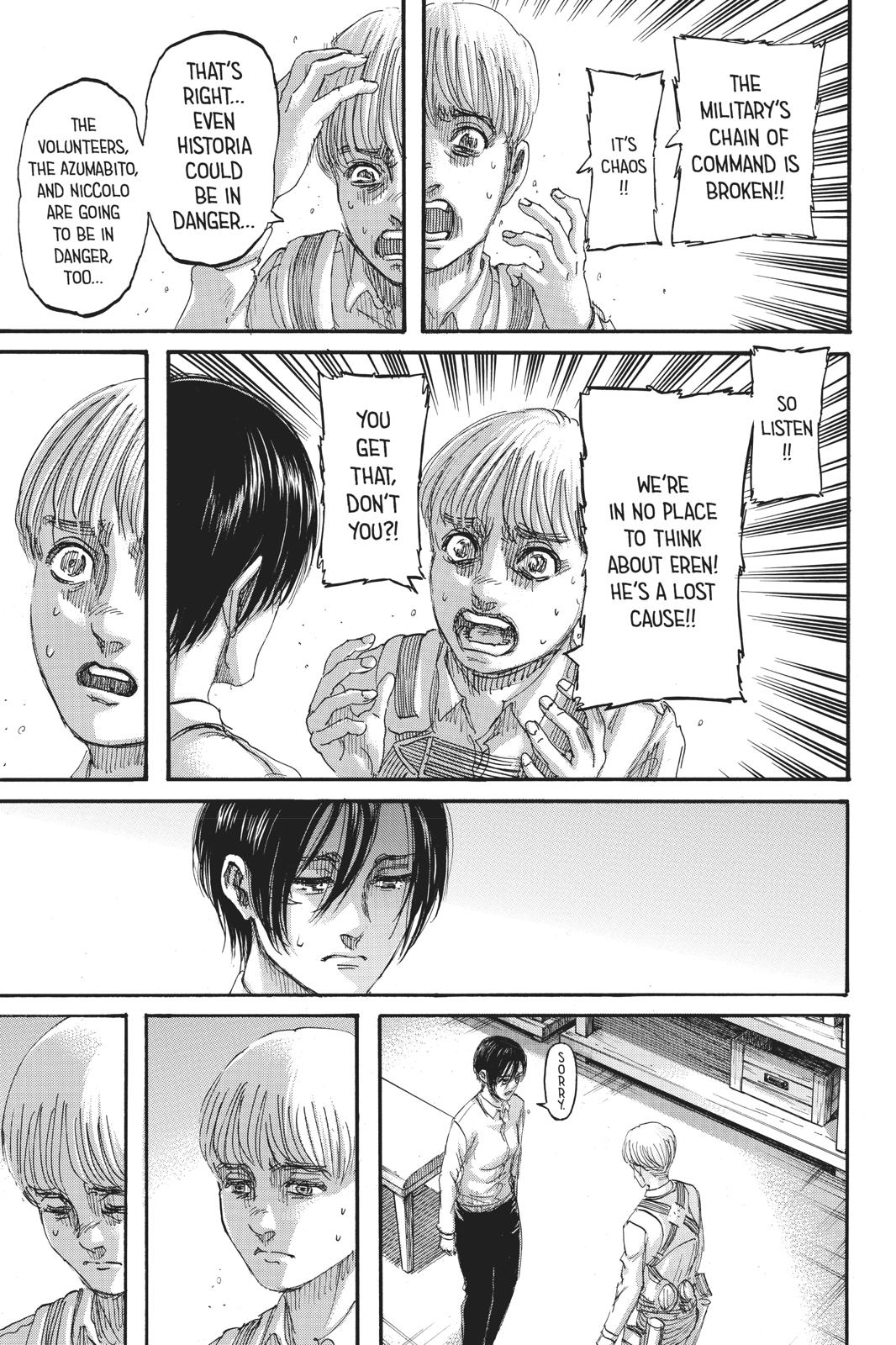 Shingeki no Kyojin - Attack on Titan Chap 125 - Next Chap 126