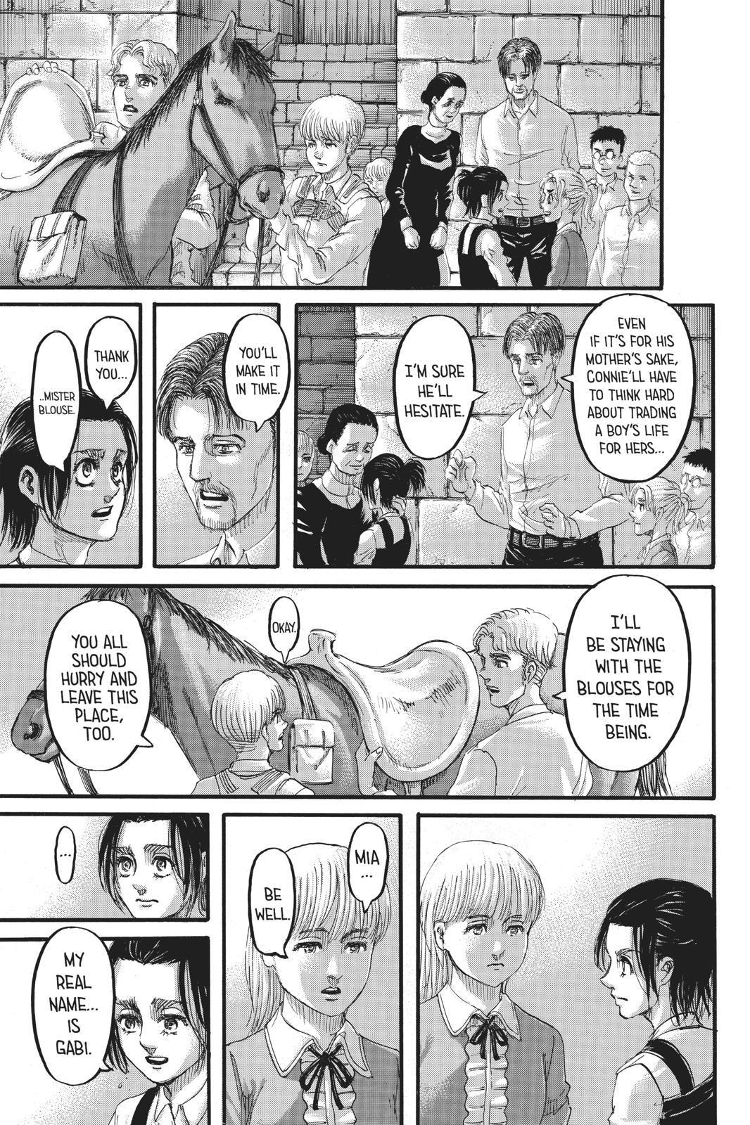 Shingeki no Kyojin - Attack on Titan Chap 125 - Next Chap 126