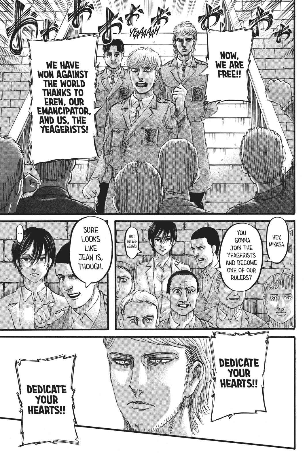 Shingeki no Kyojin - Attack on Titan Chap 126 - Next Chap 127